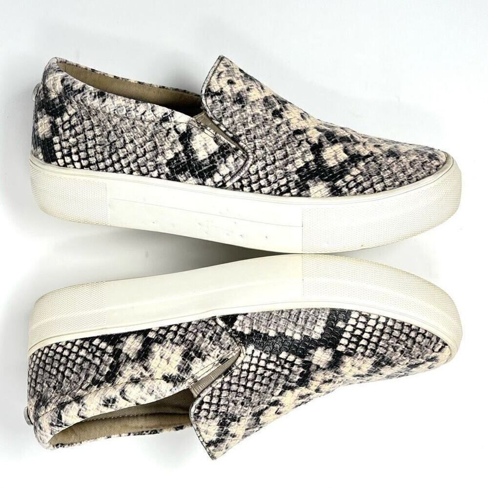 Steve Madden Gills Natural Snake Embossed Vegan L… - image 5